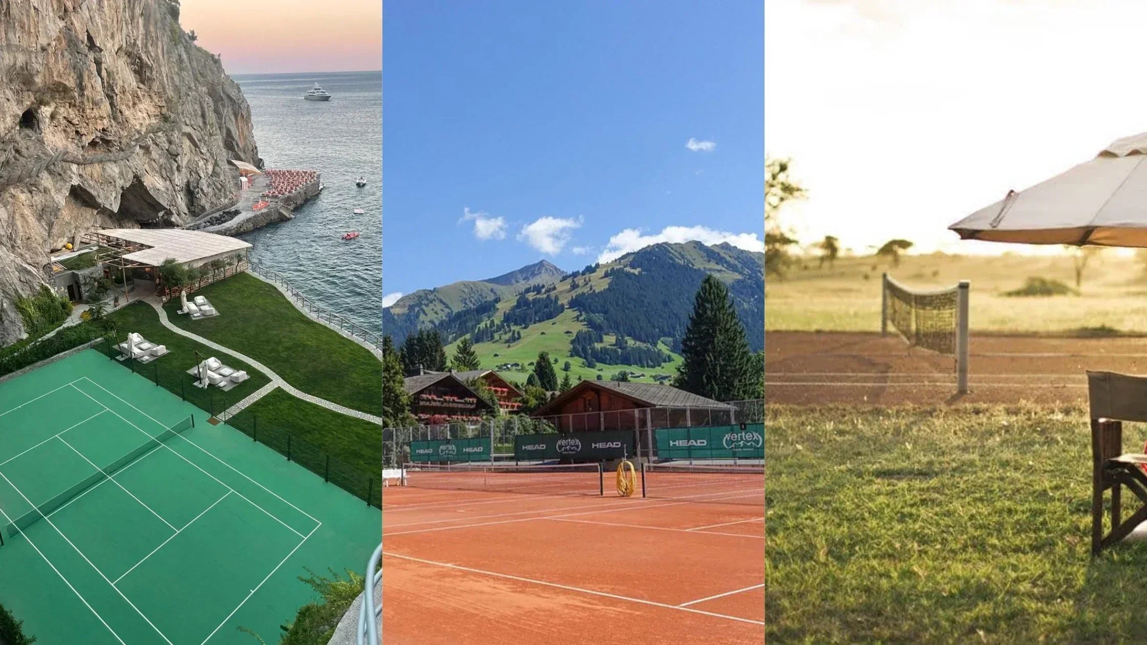The 8 most beautiful tennis courts